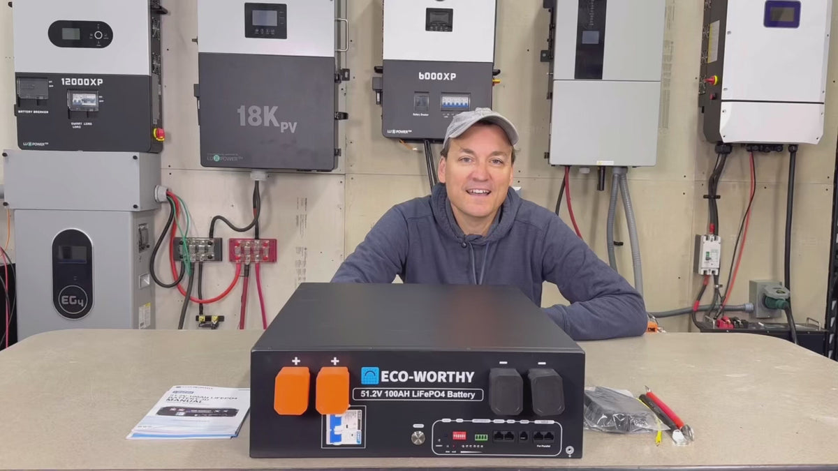 Toujours l'une des options les plus abordables : la nouvelle batterie rack 48V Eco-Worthy, démontage et comparaison