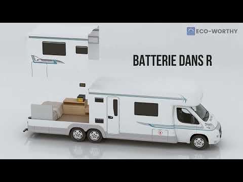 Afficheur pour batterie 12V Lithium SUPER B - Camping-car caravane
