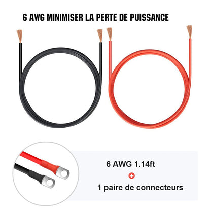 Câble d'interconnexion de batterie - eco-worthy-fr