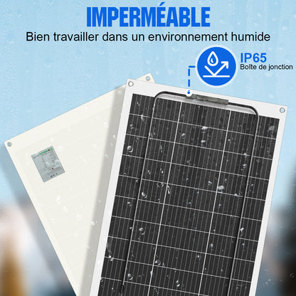Eco-Worthy panneau solaire mono flexible 130W 12V